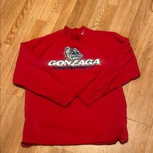 Nike Red Gonzaga University Long Sleeve Shirt